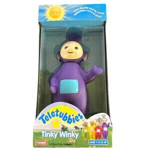 vintage 1998 Teletubbies Tinky Winky Purple 7" Doll Figure Playskool NEW